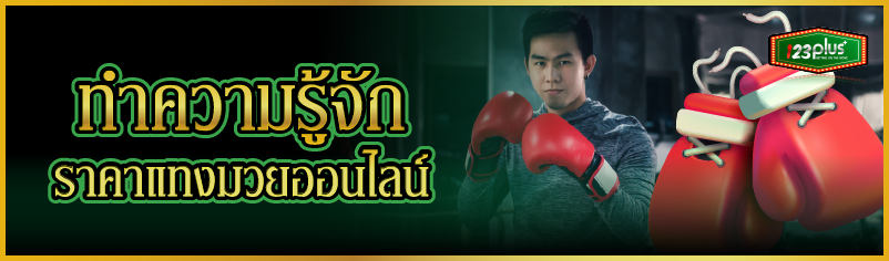 ทำความรู้จัก ราคาแทงมวยออนไลน์