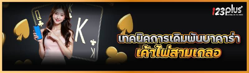 เทคนิคการเดิมพันบาคาร่า เค้าไพ่สามเกลอ